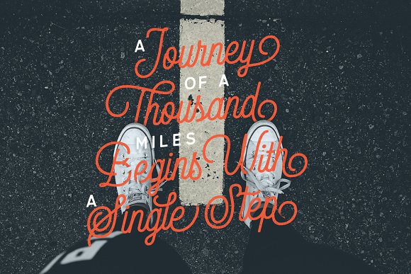 Thirdlone Font Duo & Vector Pack插图5