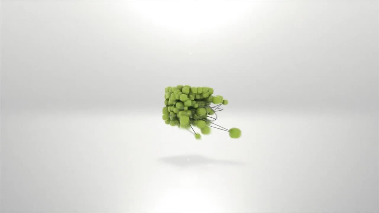 时尚动态3D魔方动态徽标展示素材库精选AE模板