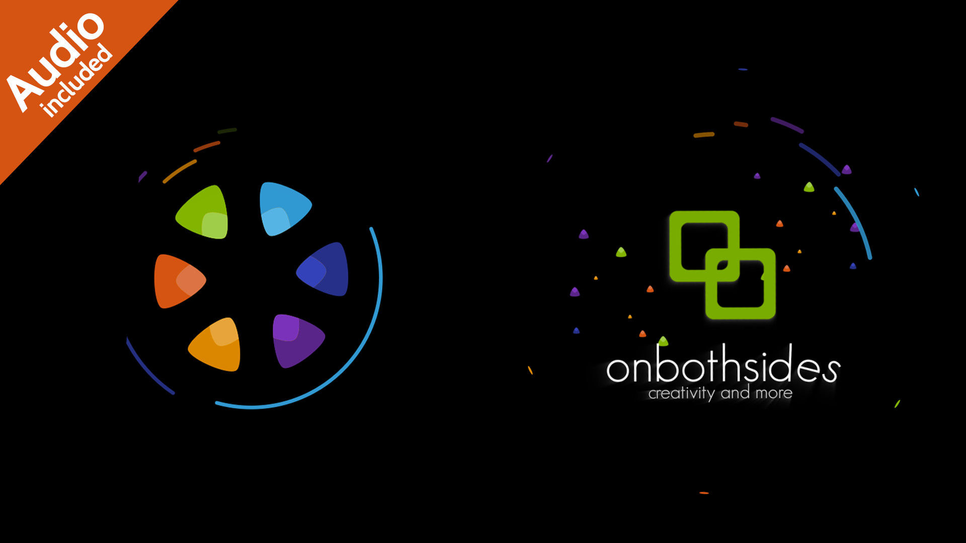 标志和形状优雅显示素材库精选AE模板