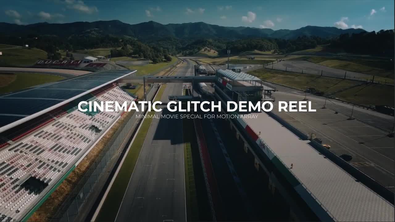 时尚电影开场预告素材库精选AE模板