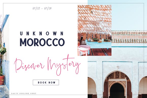 Salty Feeling Font插图4