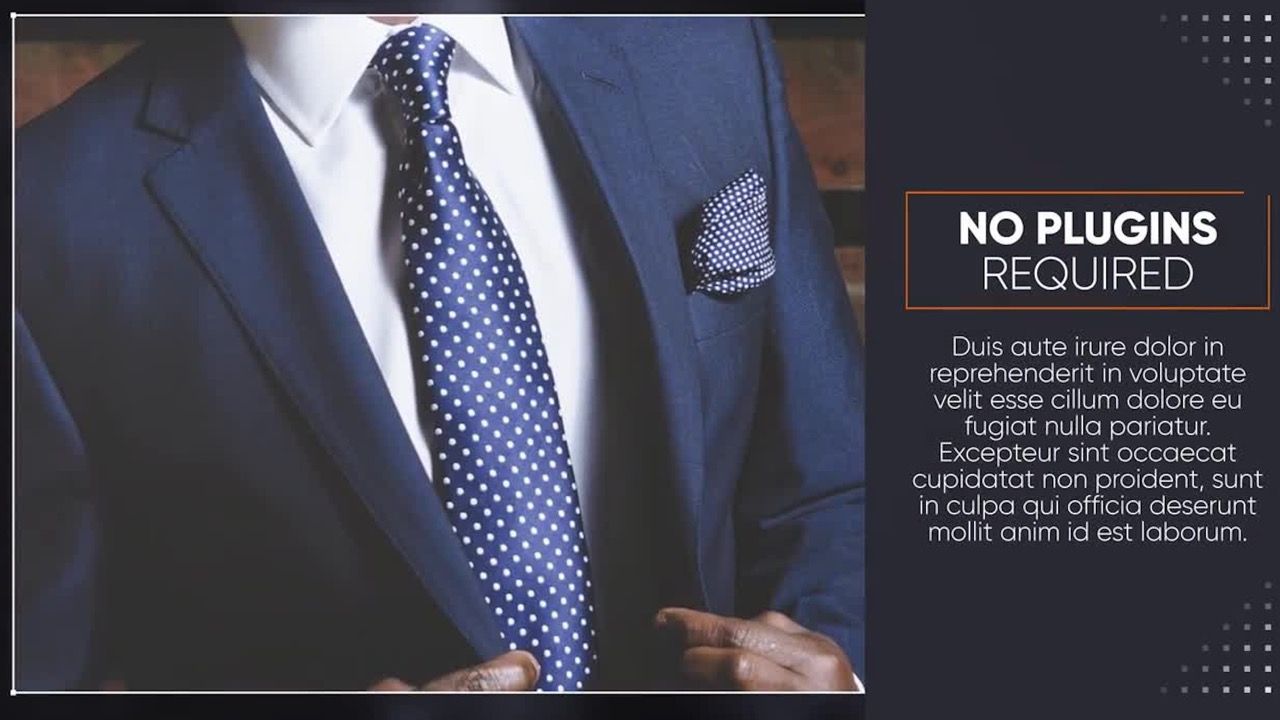 简约企业介绍素材库精选AE模板