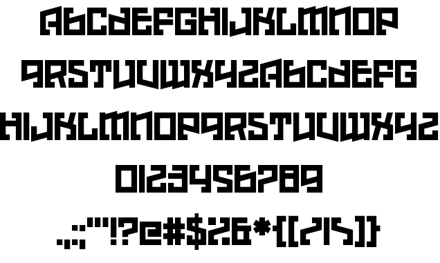 Hell Underwater font插图1