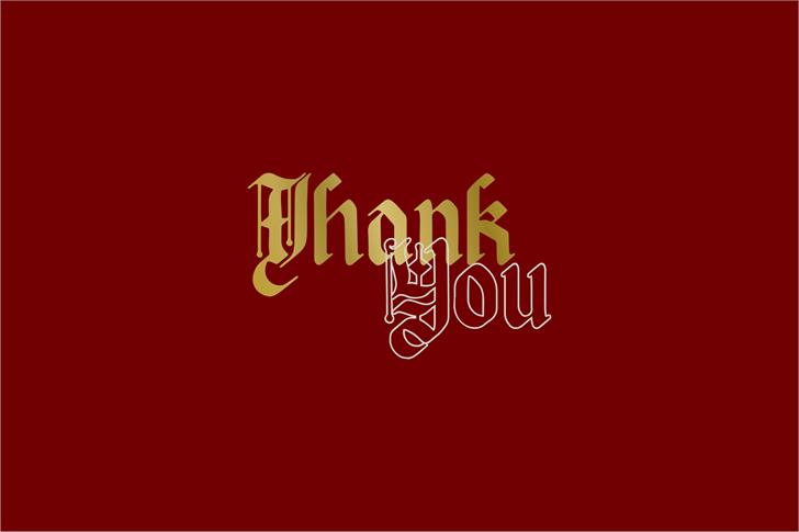 Afterkilly font插图7