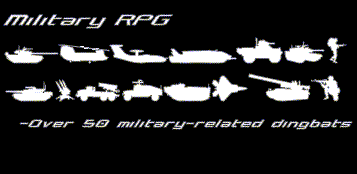 Military RPG font素材之家精选英文字体