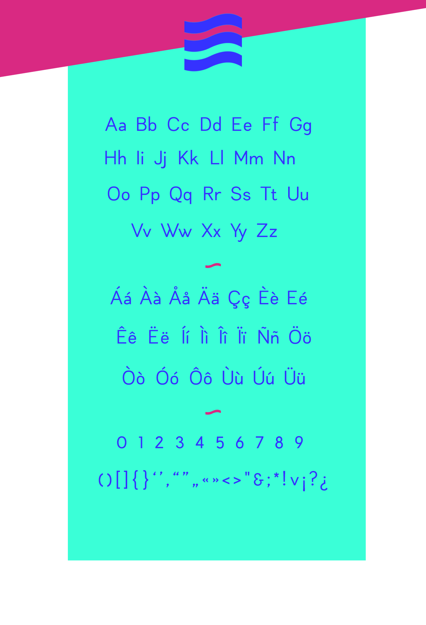 免费粗衬线英文字体 Napo Font Family插图(9)