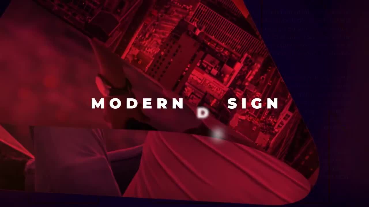 精美的页面Logo展示效果ae模板