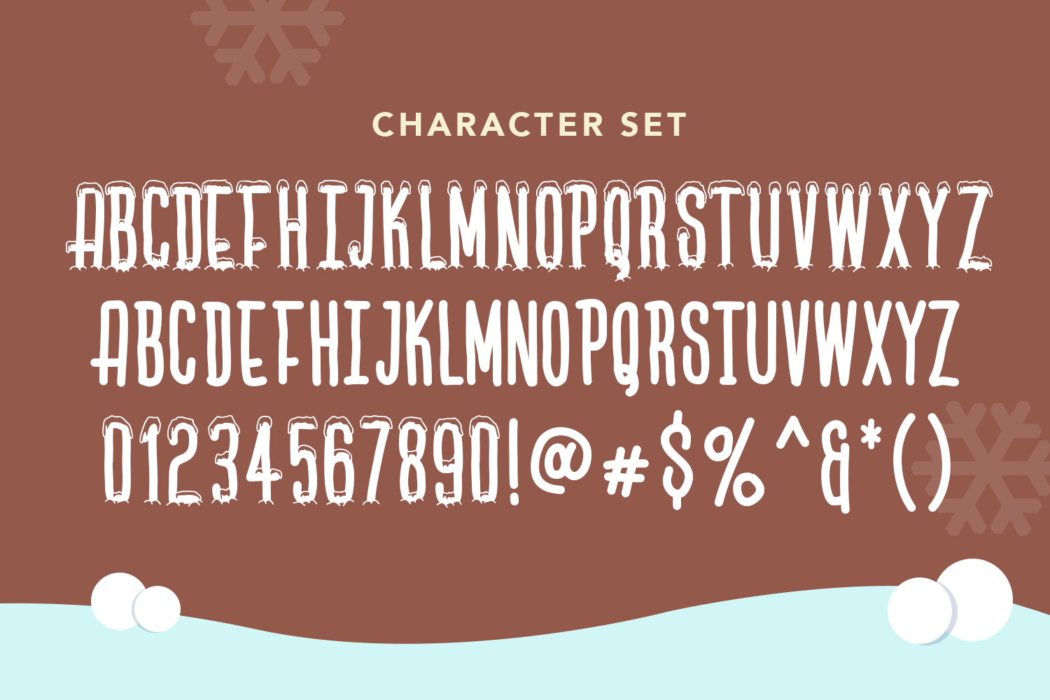 Lets Ski Other Font插图3