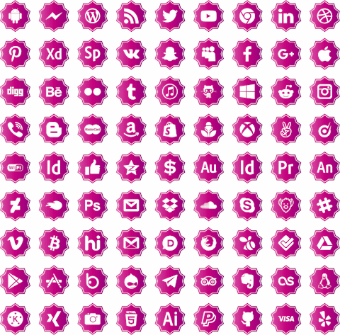 social media pro font素材之家精选英文字体