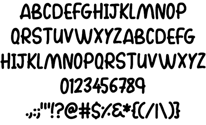 Walking font插图1 Walking font插图1