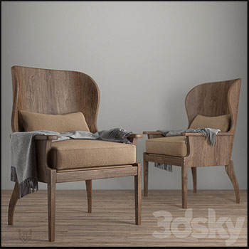 博蒙特椅子素材之家精选3D模型