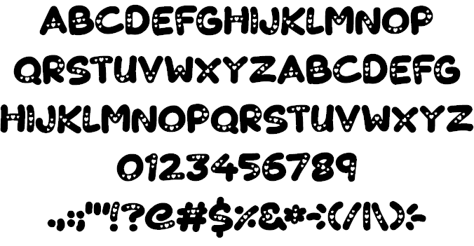 Lovelings font插图1