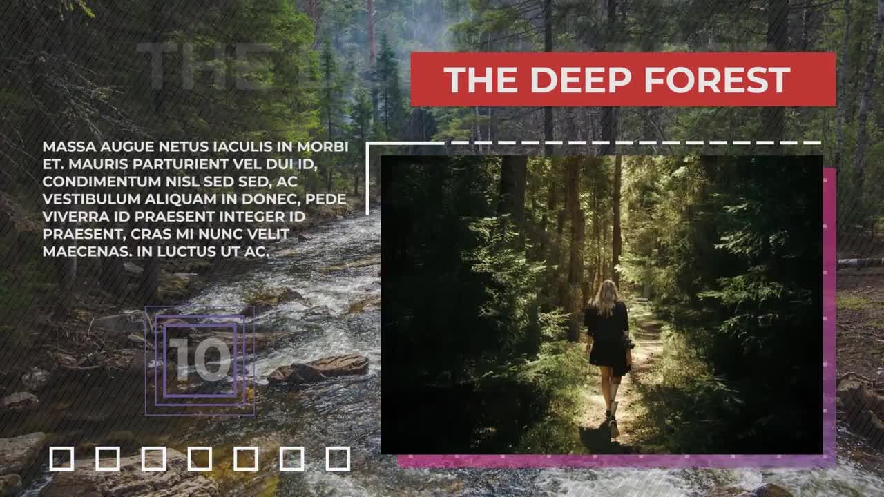 经典设计时尚流畅幻灯片Pr模板