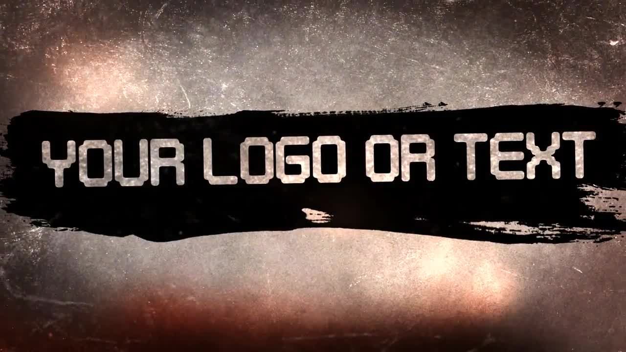 军事题材电影游戏开场素材库精选AE模板