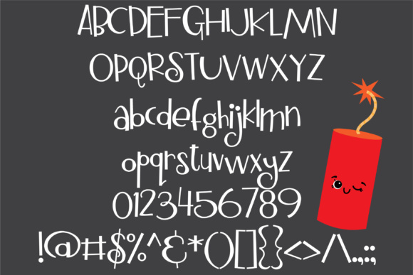 Bomb Diggity Font插图1