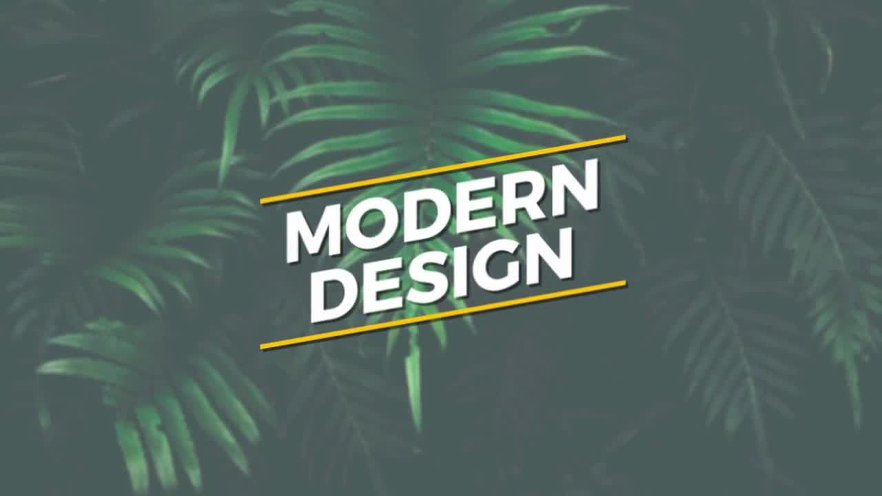 10个精心设计的创造性动画全屏标题素材库精选AE模板