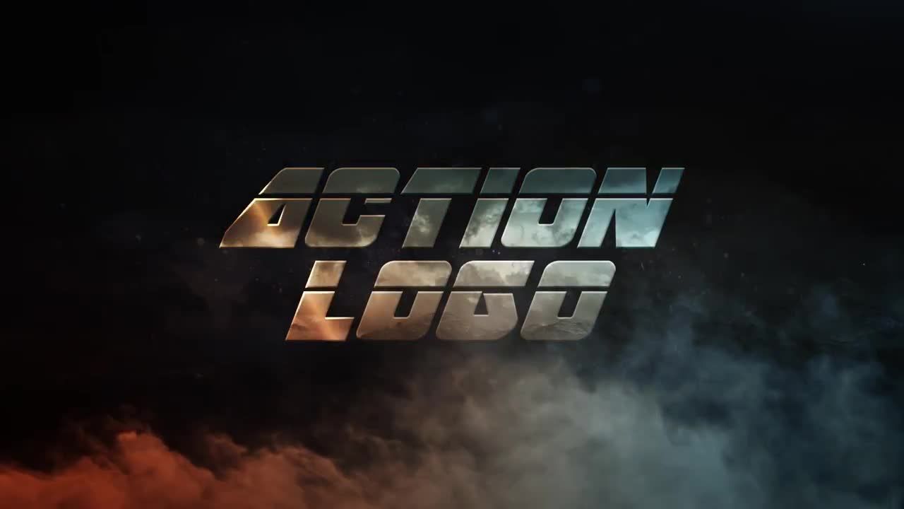 戏剧性和动态动画徽标展示素材库精选AE模板