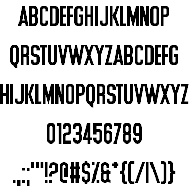 Leg Hug font插图1 Leg Hug font插图1