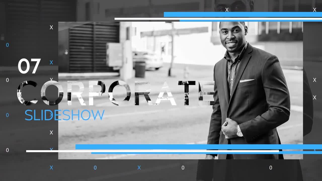 时尚现代幻灯片动画素材库精选PR模板