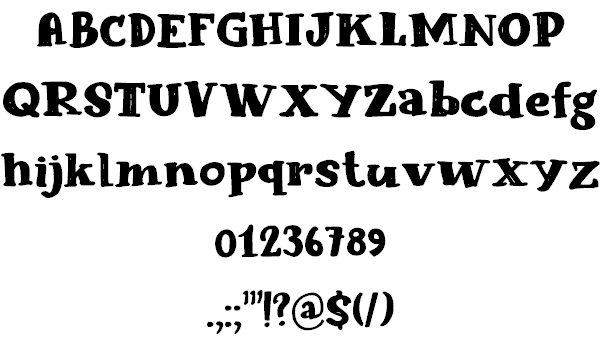 Blabbermouth DEMO font插图1