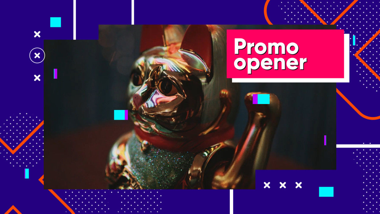 商务幻灯片促销开场素材库精选AE模板