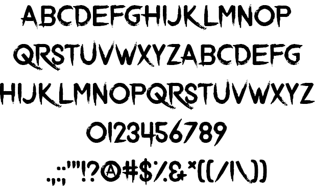 Pride Cometh font插图1