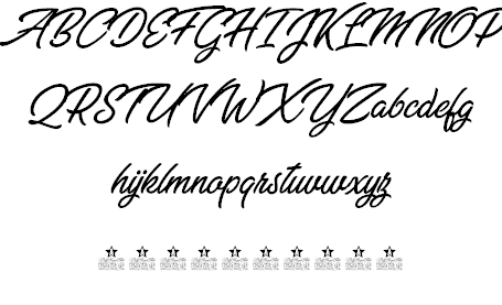 Bella Fashion Personal Use font插图2 Bella Fashion Personal Use font插图2