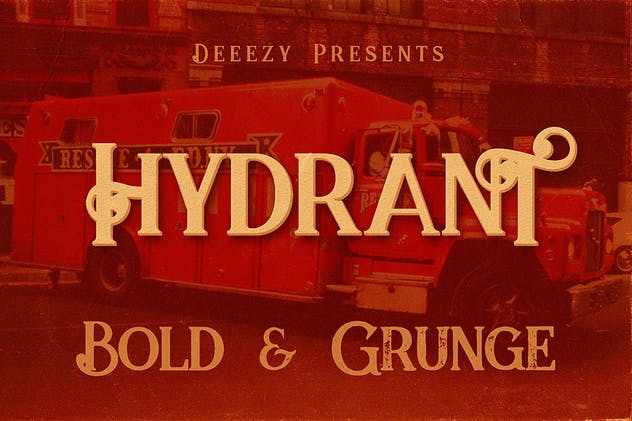 复古风格衬线英文字体合集下载 5 Fonts Bundle 4插图(7)