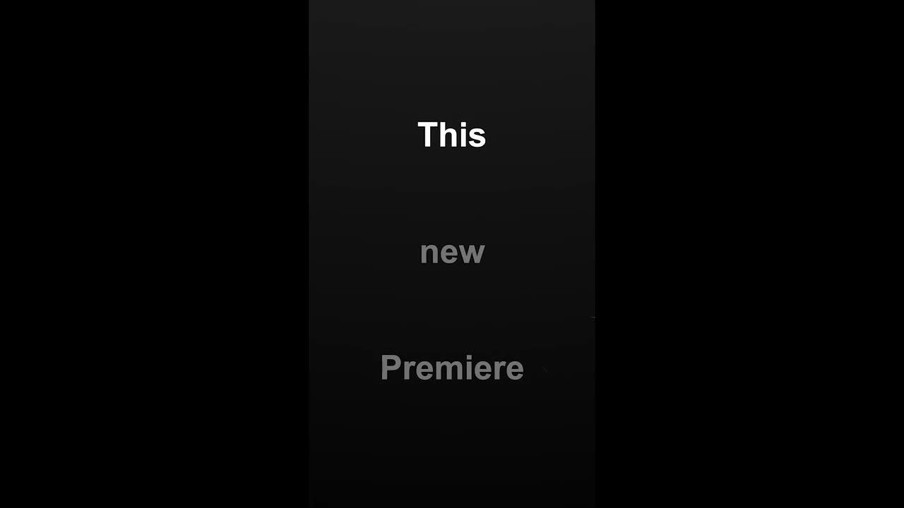 充满活力的文本排版动画转场效果Pr模板包