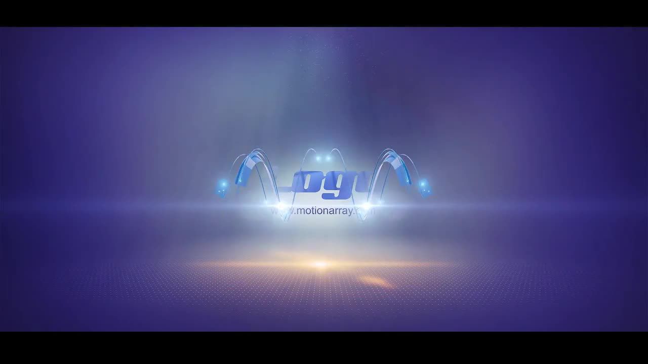 神奇而雄伟的动画标志素材库精选pr模板