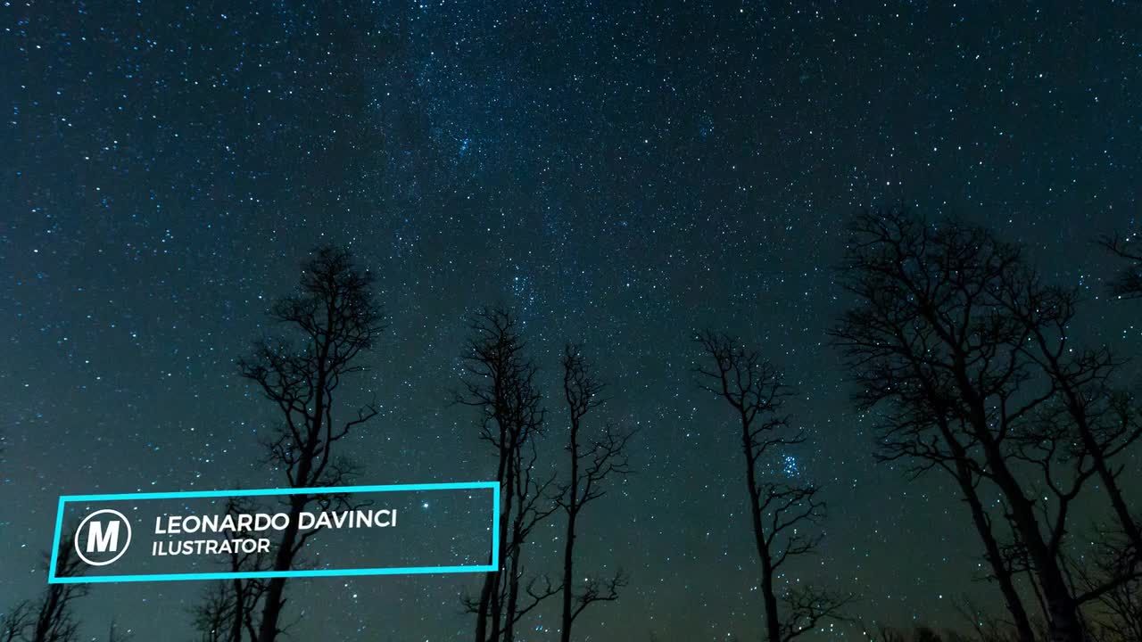 12个下三分之一广告全屏标题素材库精选AE模板