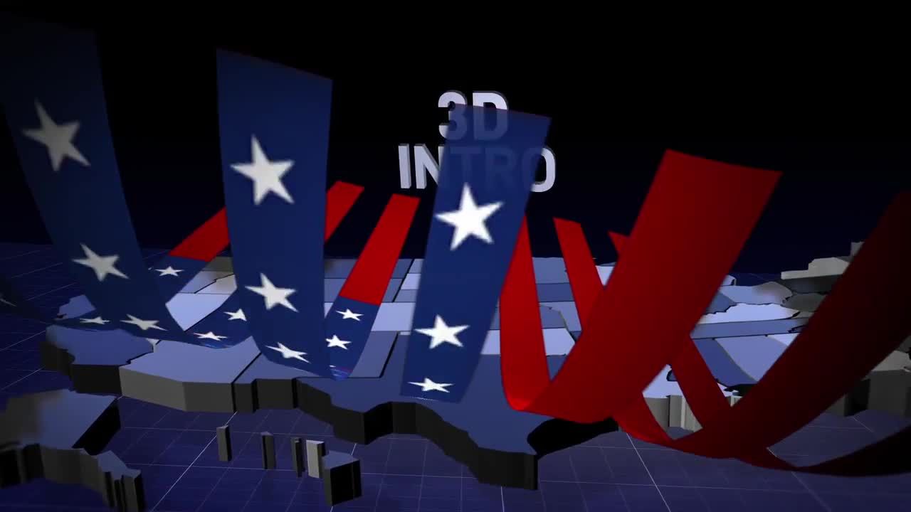 选举之夜介绍素材库精选AE模板