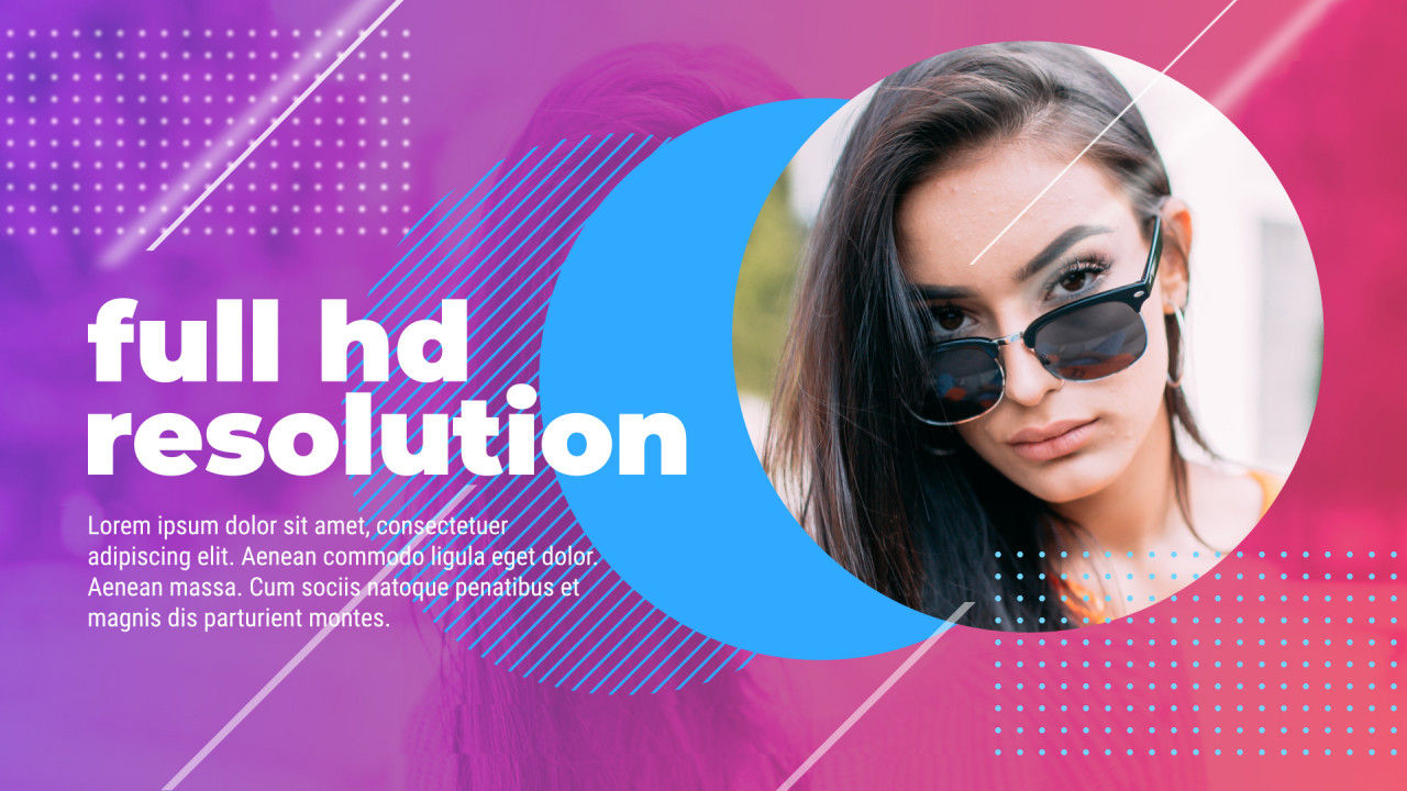 小故障动态幻灯片素材库精选AE模板