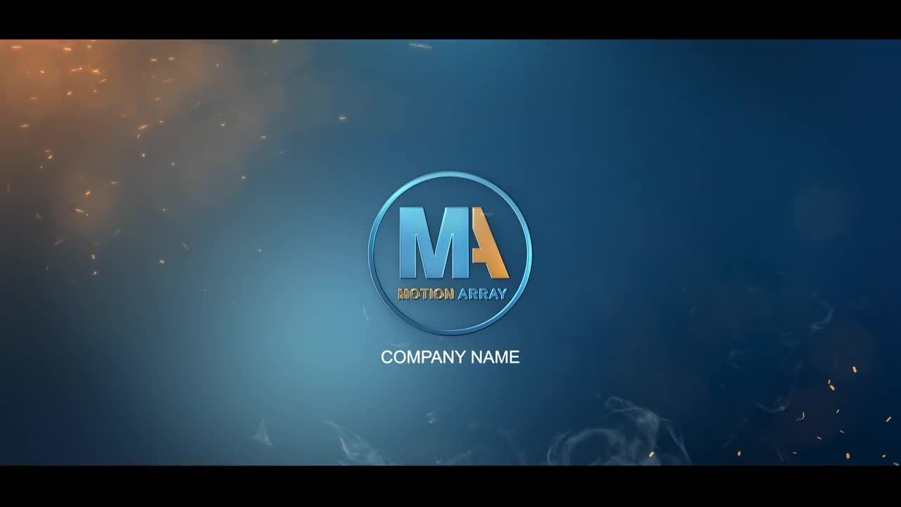 快速电影徽标显示素材库精选AE模板