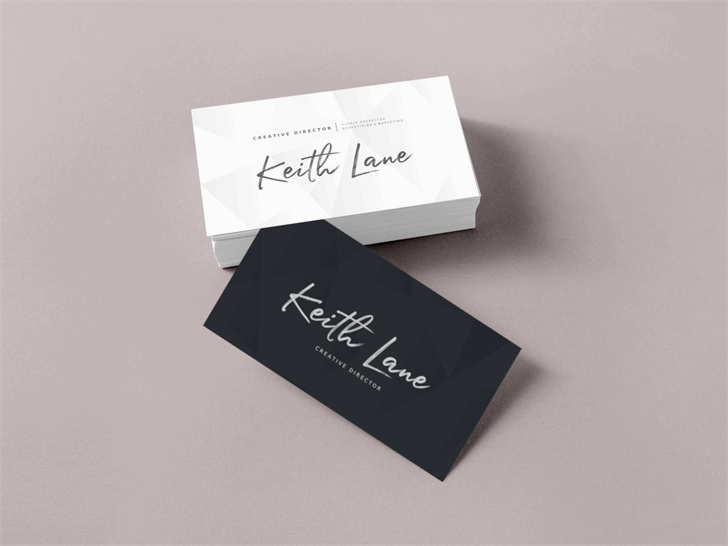 Julietta Messie Demo font插图2