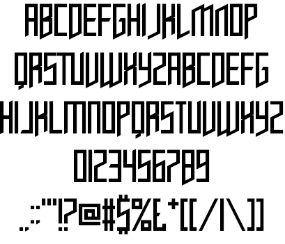 Opulent Fiend font插图1 Opulent Fiend font插图1