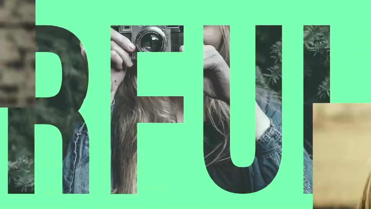 趋势设计的动态开场白素材库精选AE模板