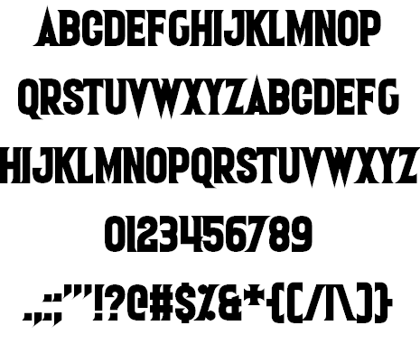 One Slice font插图1