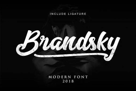 Brandsky Logo Font素材之家精选英文字体