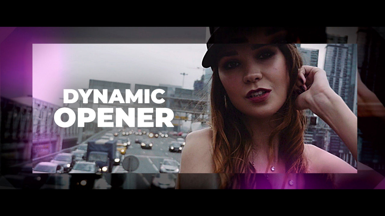 酷炫效果的动态开启器素材库精选AE模板