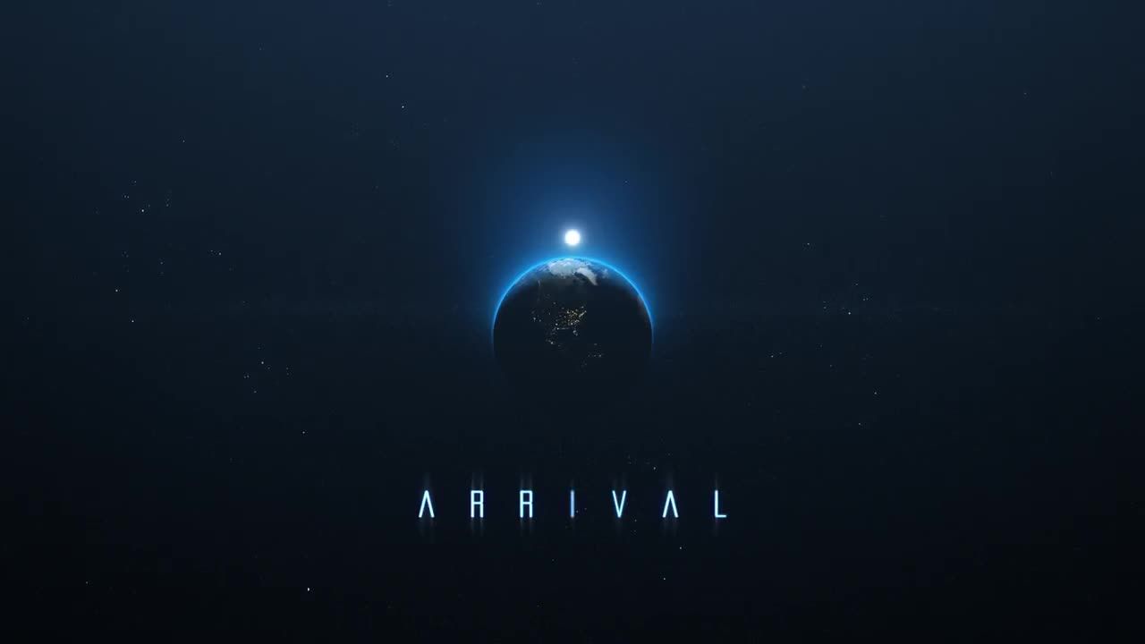 华丽的电影空间标志素材库精选AE模板