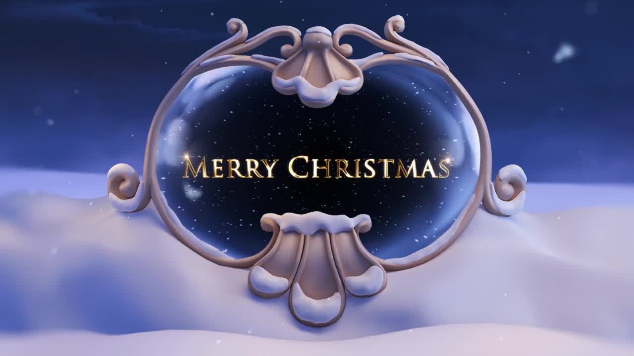 精美设计流畅动画圣诞愿望素材库精选AE模板