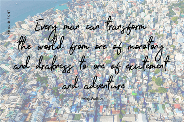 Khalid Personal font插图6 Khalid Personal font插图6