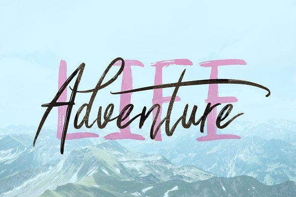 Shutten Reason – Duo Handwritting Font插图1