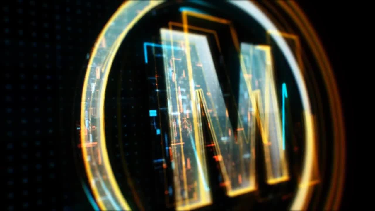 现代科幻徽标显示素材库精选AE模板