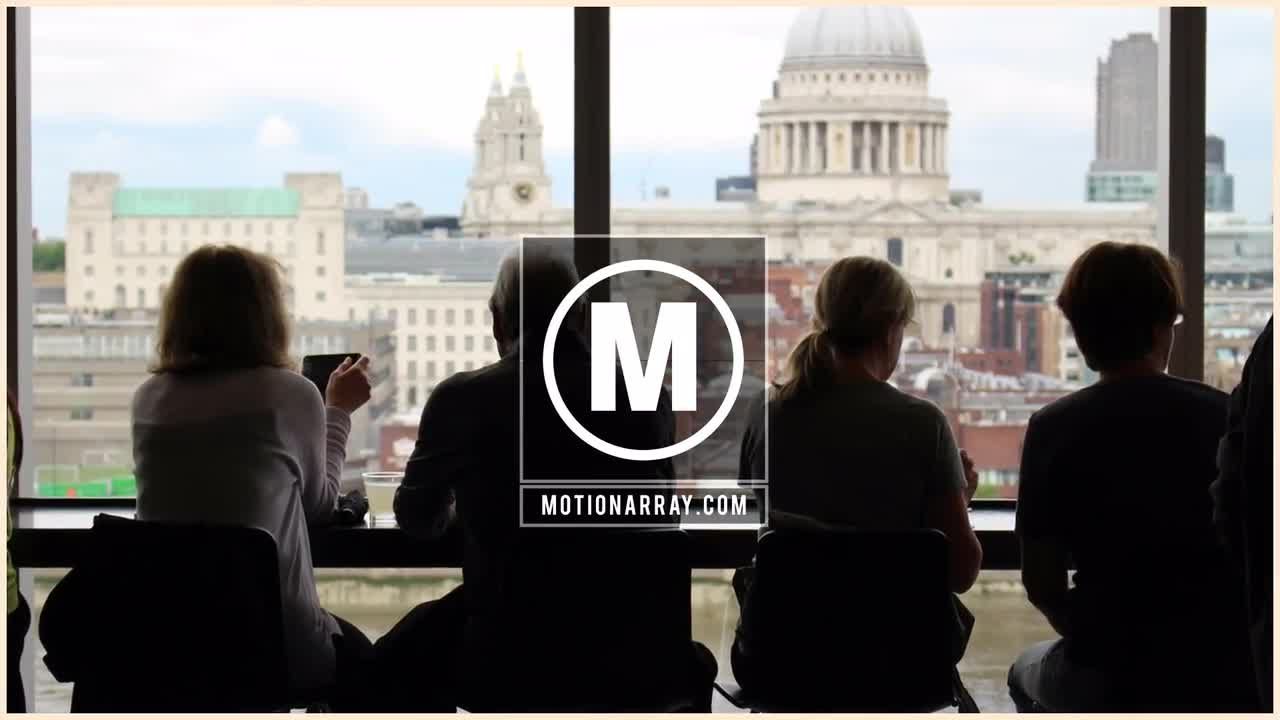 简单夏季幻灯片ae模板