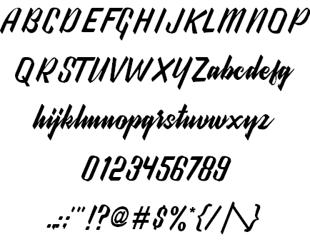 Wonder Stark DEMO font插图2 Wonder Stark DEMO font插图2