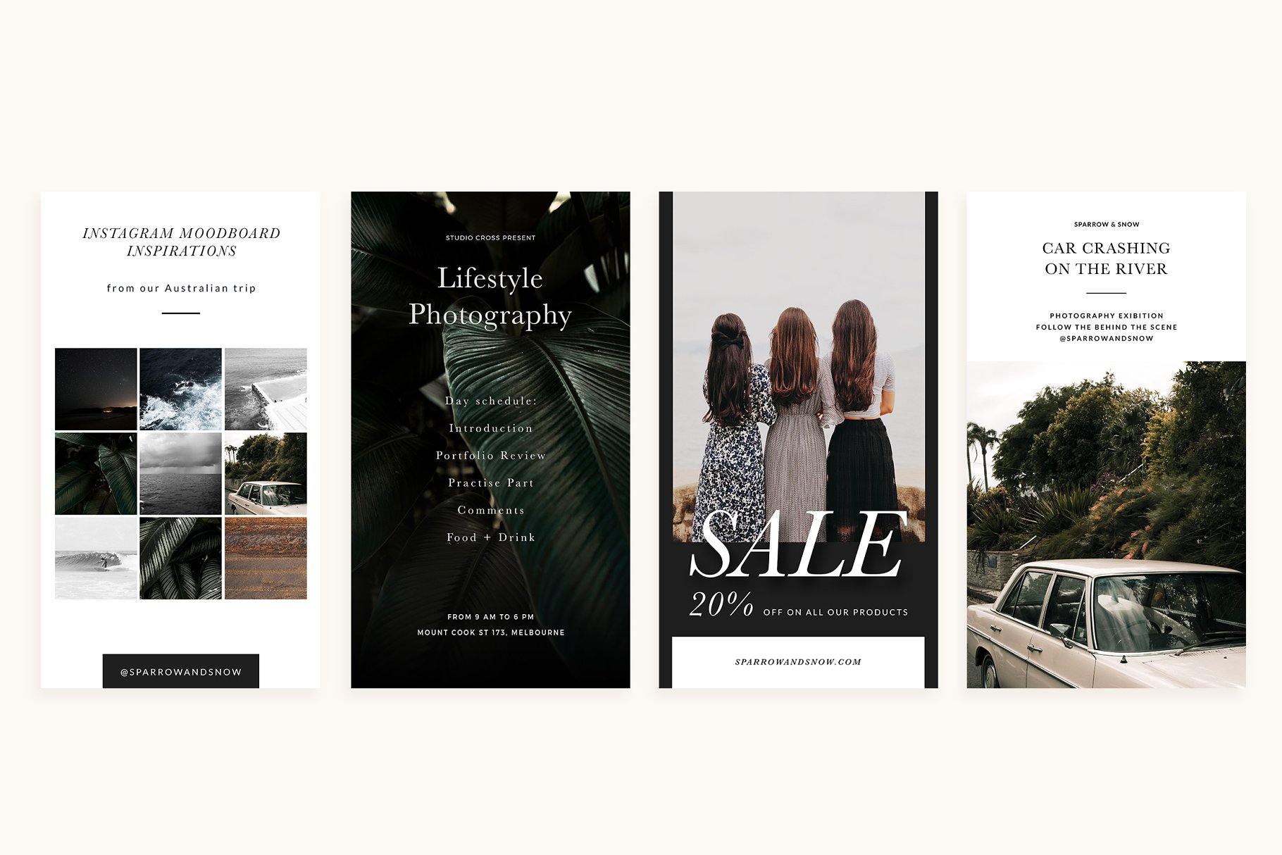 社交媒体促销活动/文章动态贴图模板素材库精选 ANIMATED Stories Templates插图(3)