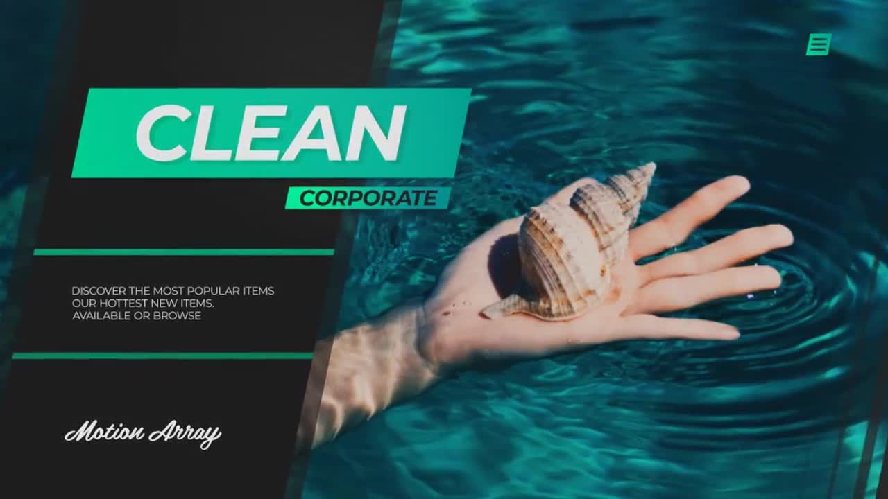 时尚开场文本动画流畅过渡素材库精选AE模板