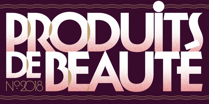 Marseille Font Family素材之家精选英文字体